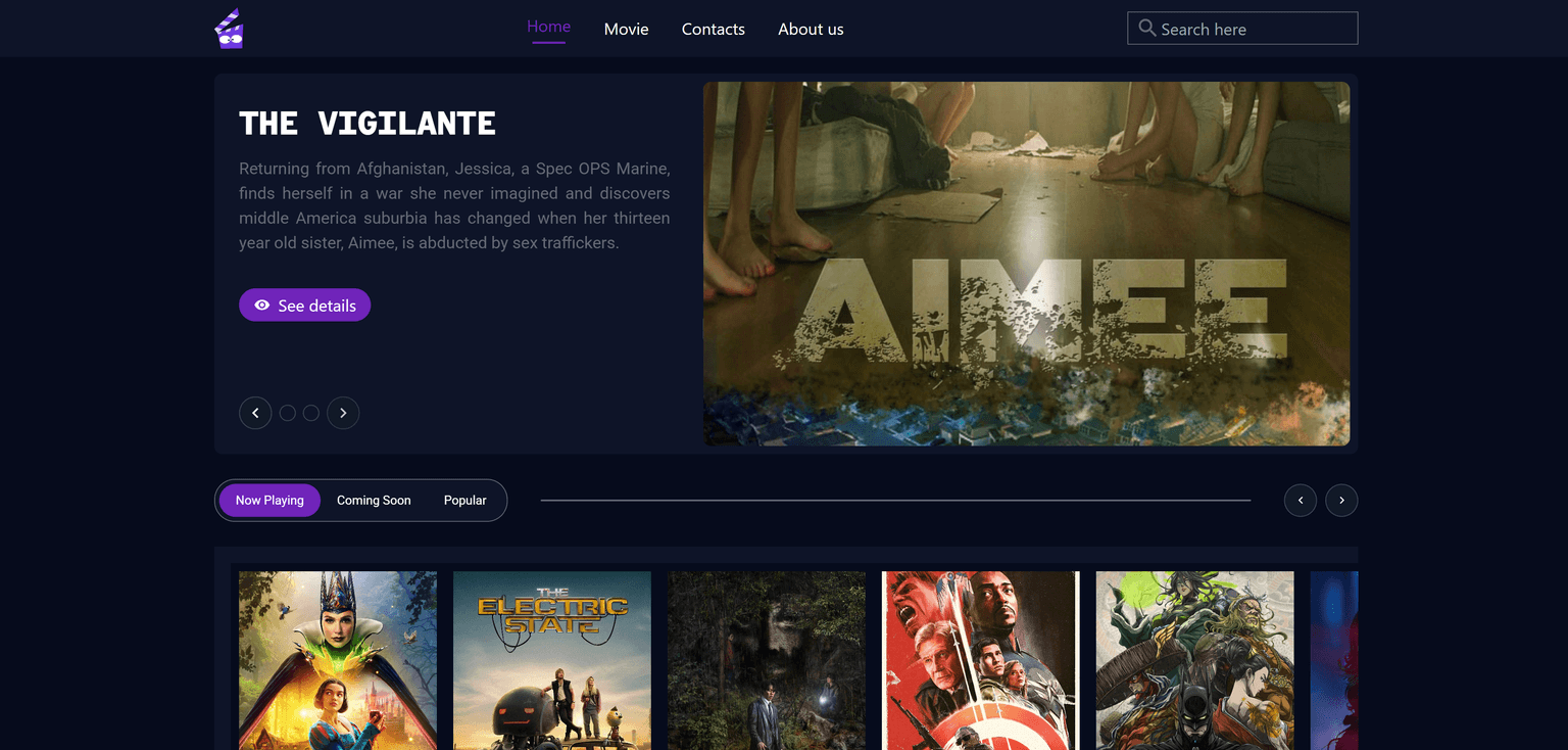 Movie Website